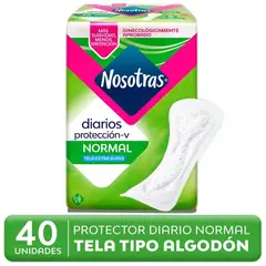 NOSOTRAS - Protectores Diarios Femeninos Normal Nosotras 40 Un
