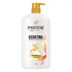 PANTENE - Shampoo Pantene Keratina Repara y Protege 1 L