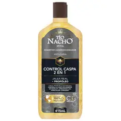 TIO NACHO - Shampoo 2 en 1 Tio Nacho Control Caspa 415 ml