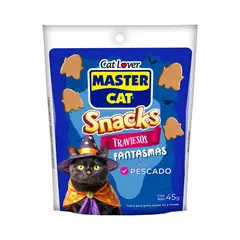 MASTER CAT - Snack para Gatos Master Cat Fantasmas Sabor Pescado 45 g