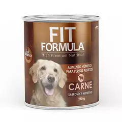 FIT FORMULA - Alimento Húmedo para Perros Adulto Carne Lata Fit Fórmula 280 g