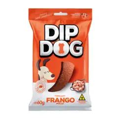 DIP DOG - Snack Filetitos Sabor Pollo para Perros Dip Dog 60 g