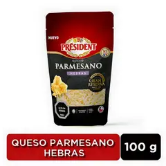 PRESIDENT - Queso Parmesano Hebra President 100 g
