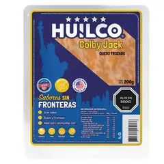 HUILCO - Queso Colby Jack Trozo Huilco 200 g