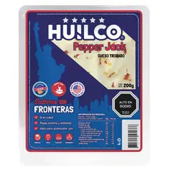 HUILCO - Queso Pepper Jack Trozo Huilco 200 g