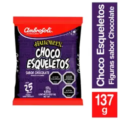 AMBROSOLI - Chocolates Esqueletos Bolsa Ambrosoli 137 g