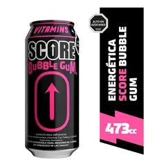SCORE - Bebida Energética Score Bubble Gum 473 ml