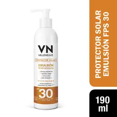 VILLENEUVE - Protector Solar Emulsion Vn Fps 30 190 Ml