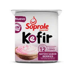SOPROLE - Yoghurt Kefir Sabor Berries Soprole 120 g