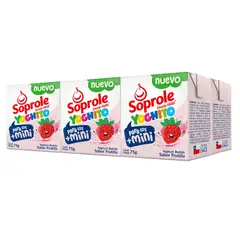 SOPROLE - Pack Yoghurt Mini Yoghito Sabor Frutilla Soprole 6 x 75 g