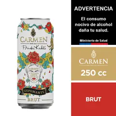 CARMEN - Espumante Brut Frida Kahlo Lata Carmen 11.8° 250 ml