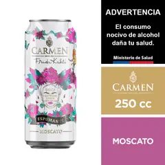 CARMEN - Espumante Moscato Frida Kahlo Lata Carmen 11.8° 250 ml
