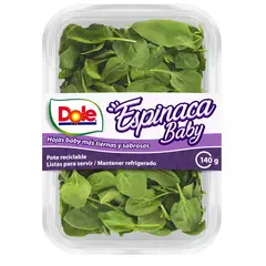 DOLE - Espinaca Baby Dole 140 g