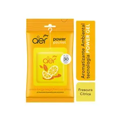 AER - Aromatizante Ambiental Gel Frescura Cítrica Aer 10 gr