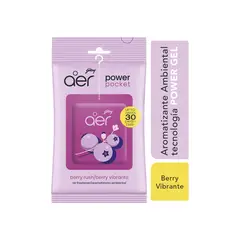AER - Aromatizante Ambiental Gel Berry Vibrante Aer 10 gr