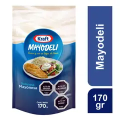 KRAFT - Mayonesa Kraft Mayodeli 170 g