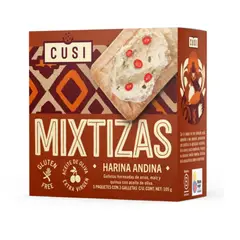 CUSI - Galletas Crackers Mixtizas Andina Sin Gluten Cusi 105 g