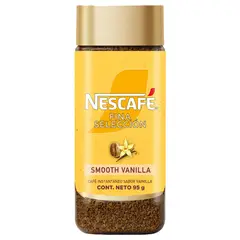 NESCAFE - Café Instantáneo Fina Selección Smooth Vainilla Nescafe Frasco 95 g