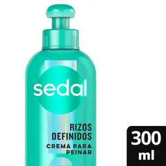 SEDAL - Crema para Peinar Sedal Rizos Definidos 300 ml