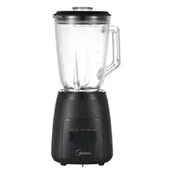 MIDEA - Licuadora 1.5Lts 3 Velocidades + Pulso Mj-Bl6003Bk