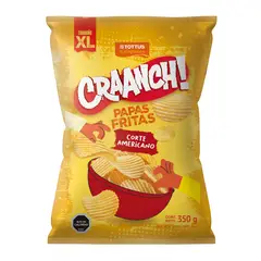 TOTTUS - Papas Fritas Craanch! Corte Americano Tottus 350 g