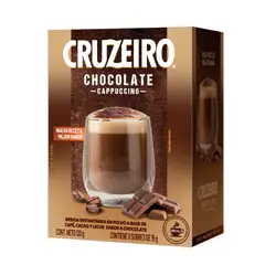 CRUZEIRO - Café Instantáneo Sabor Cappuccino Chocolate Cruzeiro 8 Un 120 g