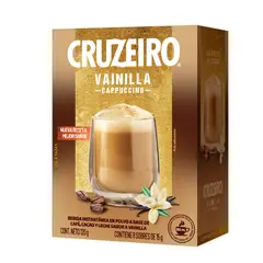 CRUZEIRO - Café Instantáneo Sabor Cappuccino Vainilla Cruzeiro 8 Un 120 g