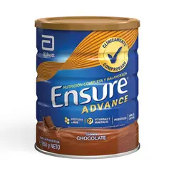 ENSURE ADVANCE - Alimento en Polvo Ensure Advance Sabor Chocolate 850 g