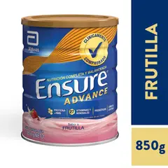 ENSURE ADVANCE - Alimento en Polvo Ensure Advance Sabor Frutilla 850 g