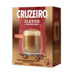 CRUZEIRO - Café Instantáneo Sabor Cappuccino Cruzeiro 8 Un 120 g