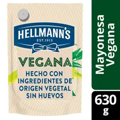 HELLMANN'S - Mayonesa Vegana Doypack Hellmann's 630 g