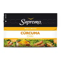 SUPREMO - Infusión Cúrcuma Chai Supremo 20 Un
