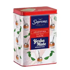 SUPREMO - Yerba Mate Lata Supremo 500 g