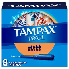 TAMPAX - Tampones Pearl Super Plus Tampax 8 un