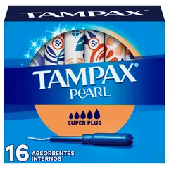 TAMPAX - Tampones Pearl Super Plus Tampax 16 un