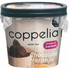 COPPELIA - Helado Chocolate Naranja Sin Lactosa Coppelia 800 ml