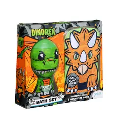 GELATTI - Estuche Shampoo 3 en 1 300 ml + Guante de Baño Dinorex