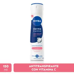 NIVEA - Desodorante Antitranspirante Spray Derma Control Tono Natural Nivea 150 ml