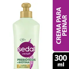 SEDAL - Crema para Peinar Sedal Prebióticos y Biotina 300 ml