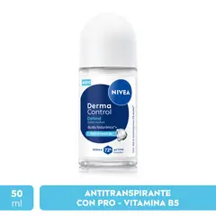 NIVEA - Desodorante Antitranspirante Roll On Derma Control Defend Nivea 50 ml