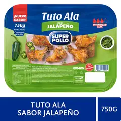 SUPER POLLO - Truto Ala de Pollo Sabor Jalapeño Super Pollo 750 g