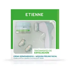 ETIENNE - Tratamiento Exfoliación Crema Dermoabrasiva 50g + Máquina Peeling Facial