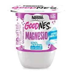 NESTLE - Yoghurt Goodnes Natural Magnesio Nestle 140 g