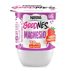 NESTLE - Yoghurt Goodnes Magnesio Sabor Frutilla Nestle 140 g