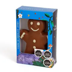 ENTRELAGOS - Figura de Chocolate con Leche Mono Nieve Entrelagos 100 g