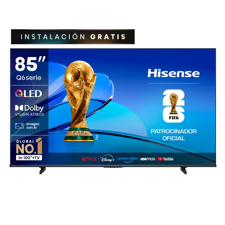 Qled Smart Tv 85 Q6Qv 4K Hisense