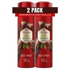 OLD SPICE - Pack Desodorante Spray Old Spice 96 gr