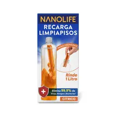 NANOLIFE - Recarga Limpiapisos Desinfectante Cítrico Nanolife 1 un