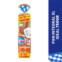 IDEAL - Pan de Molde Integral XL Ideal 750 g
