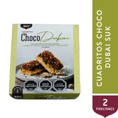 SUK - Cuadritos Choco Dubai  Suk 2 Un 220 g